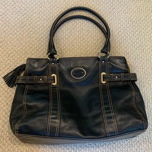 Vintage Etienne Aigner Black Leather Purse